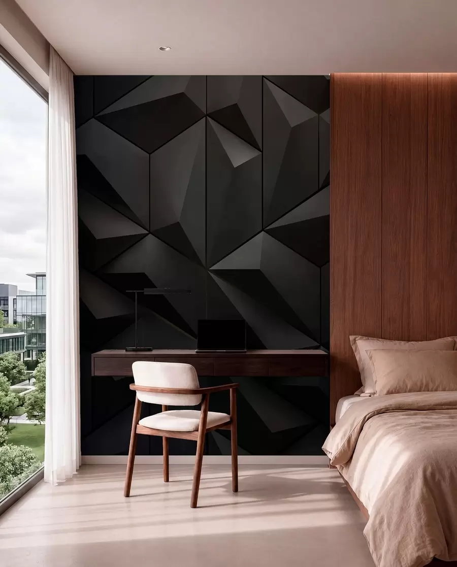 wall murals Троугласти панели u79936