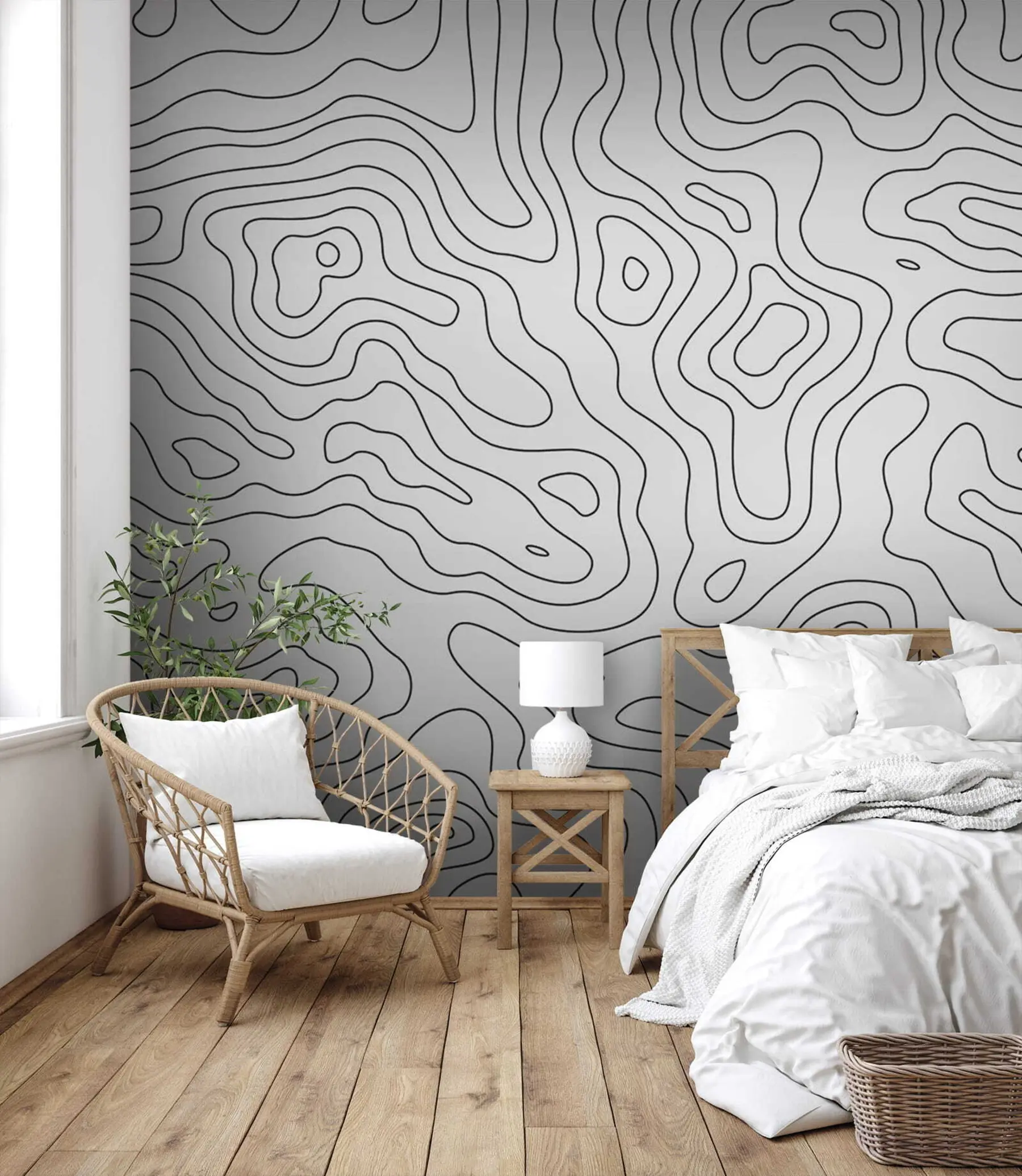 wall murals топографска карта u70650