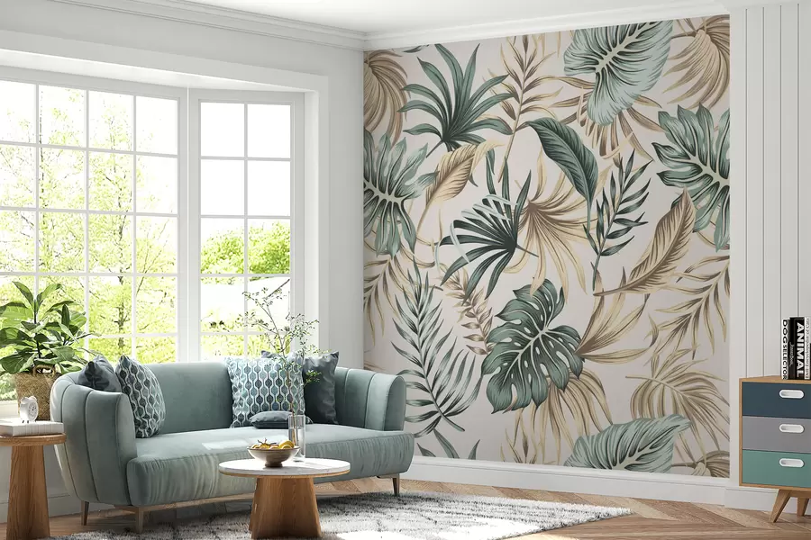 wall murals Шарено лишће u51888