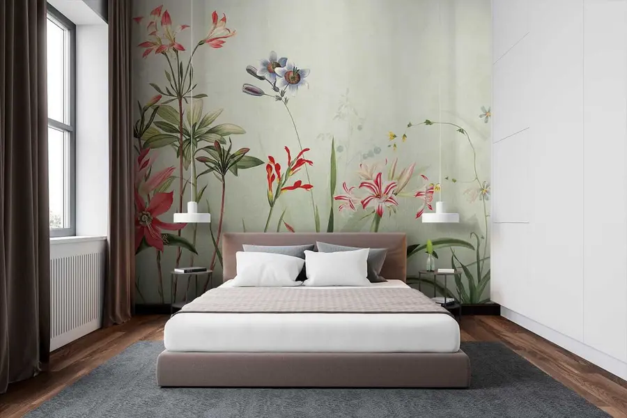 wall murals Вилдфловерс u02349