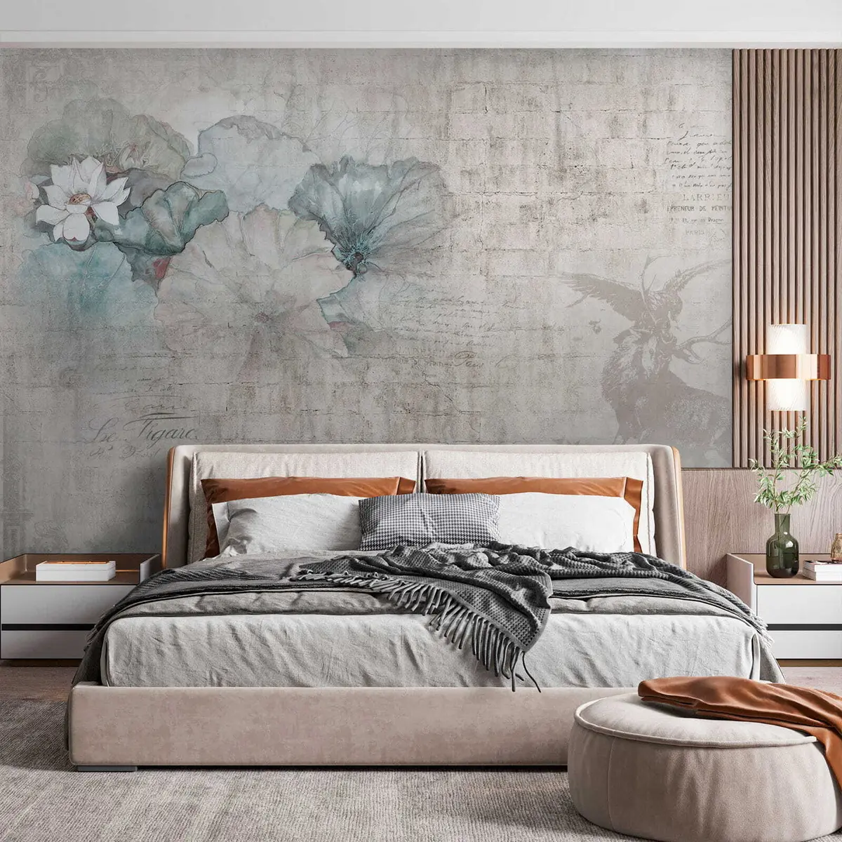 wall murals Цвет, уметност и латица u04724