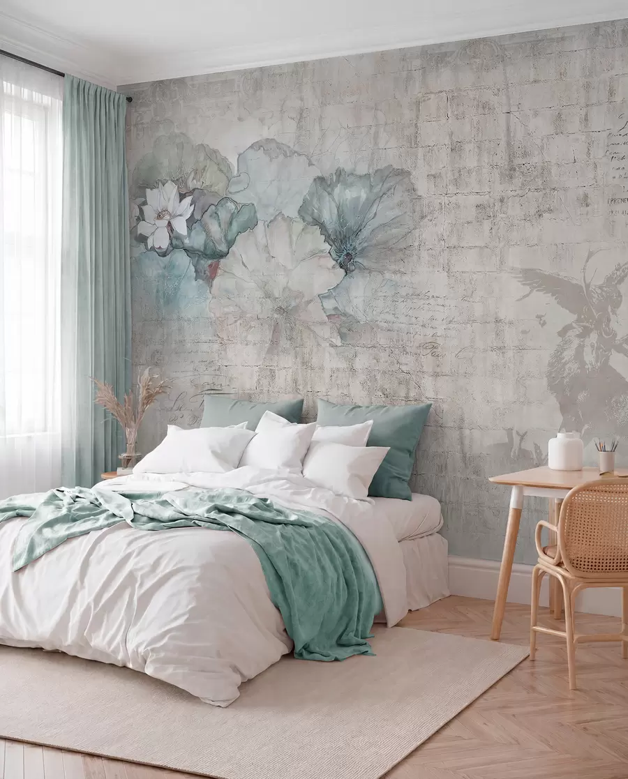 wall murals Цвет, уметност и латица u04724