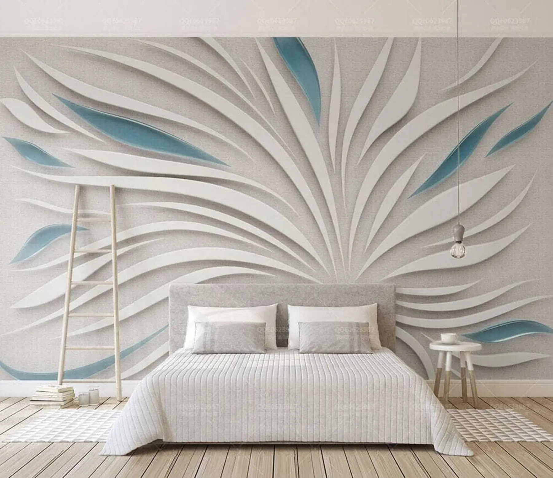 wall murals Сажетак цвет на тканини u06452