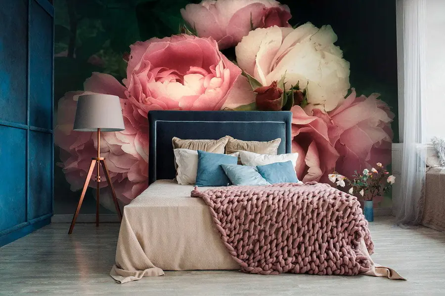 wall murals Деликатна ружичаста пеониес u08062