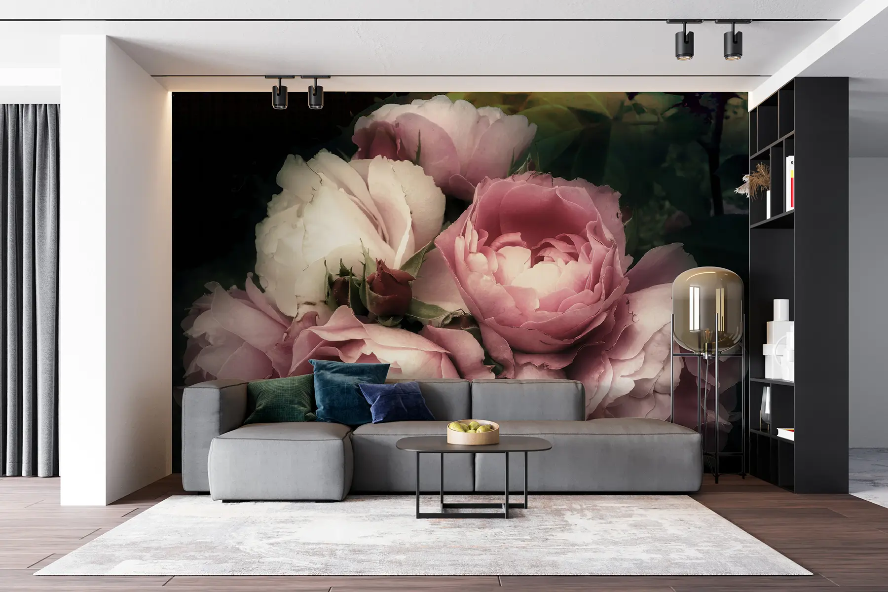 wall murals Деликатна ружичаста пеониес u08062