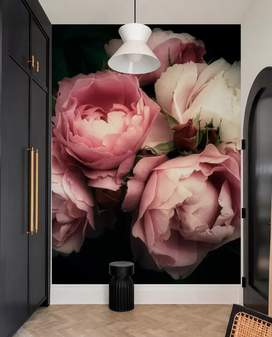 wall murals Деликатна ружичаста пеониес u08062