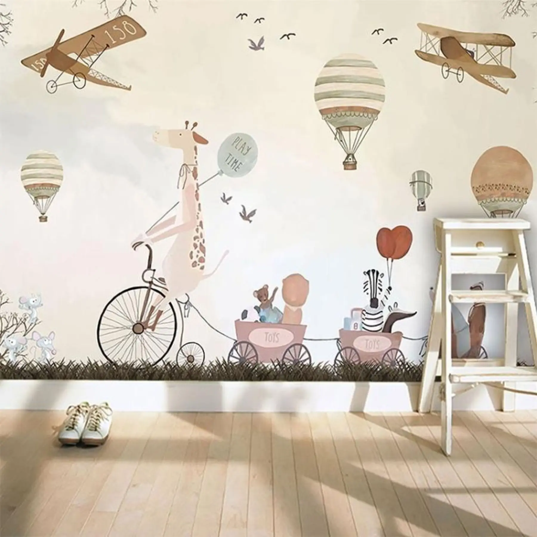 wall murals Parada malih putnika u08348