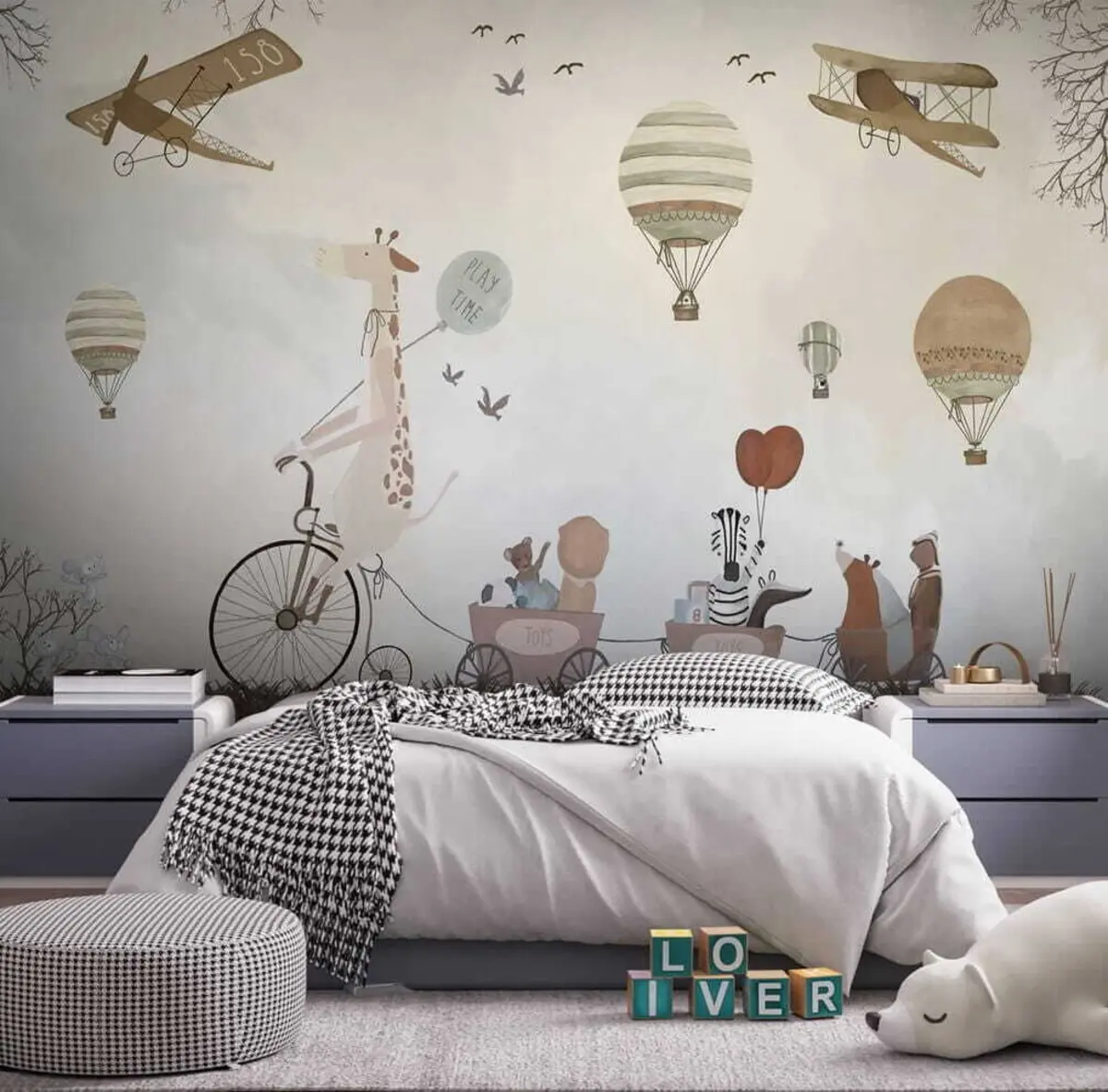 wall murals Parada malih putnika u08348