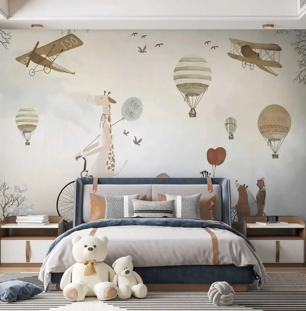 wall murals Parada malih putnika u08348