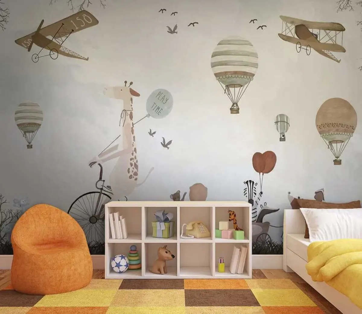 wall murals Parada malih putnika u08348