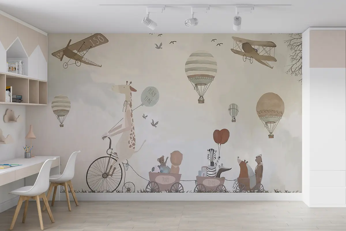 wall murals Parada malih putnika u08348