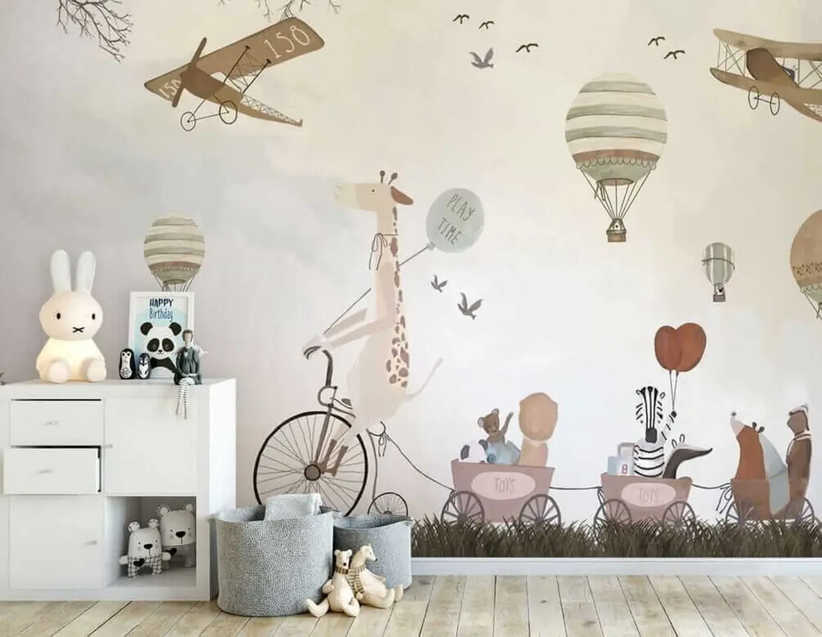 wall murals Parada malih putnika u08348
