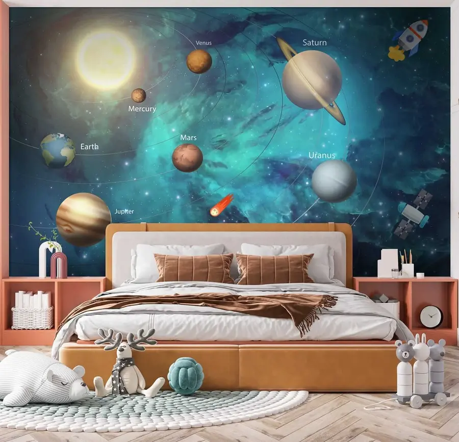 wall murals Атмосфера, свет и организам u09074