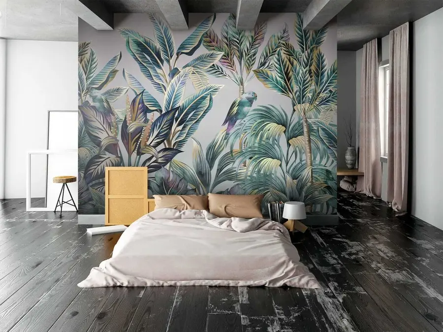 wall murals Зелени тропи u09335