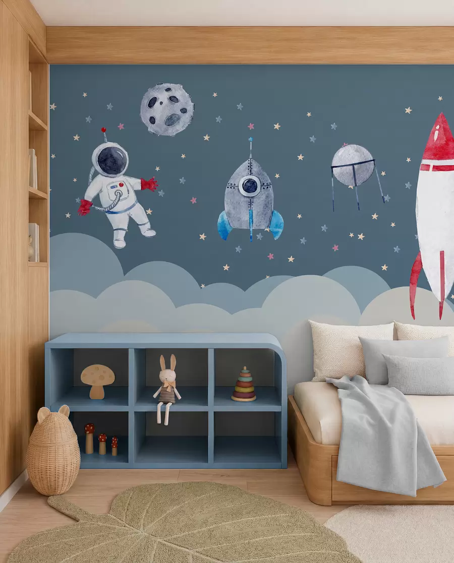 wall murals Космонаути у вртићу u09813