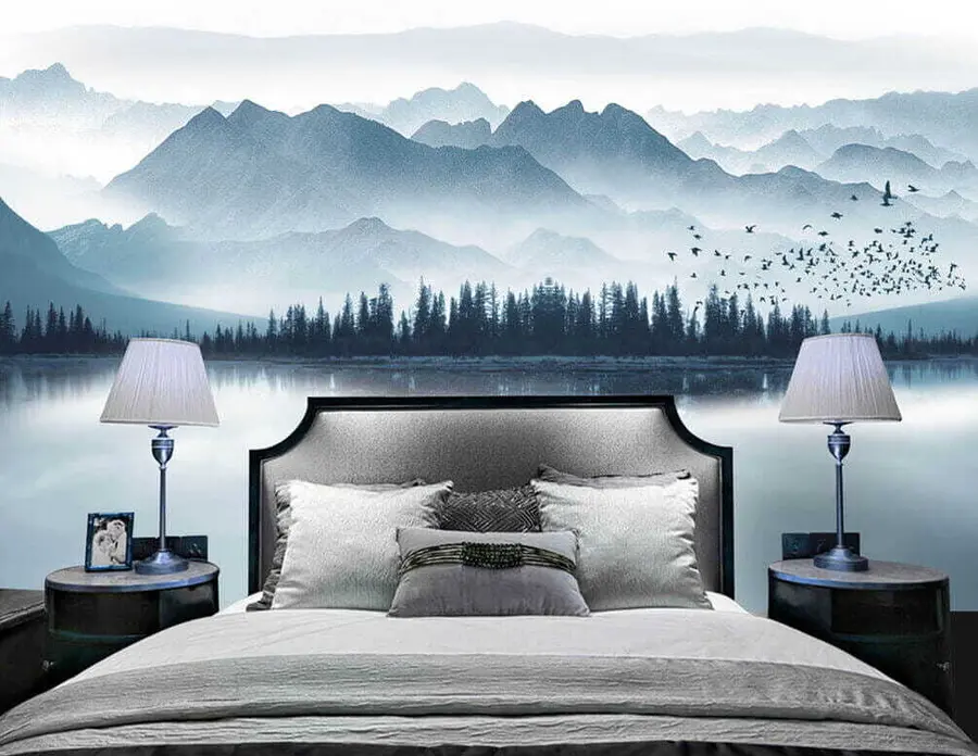 wall murals Моунтаинско језеро u10030