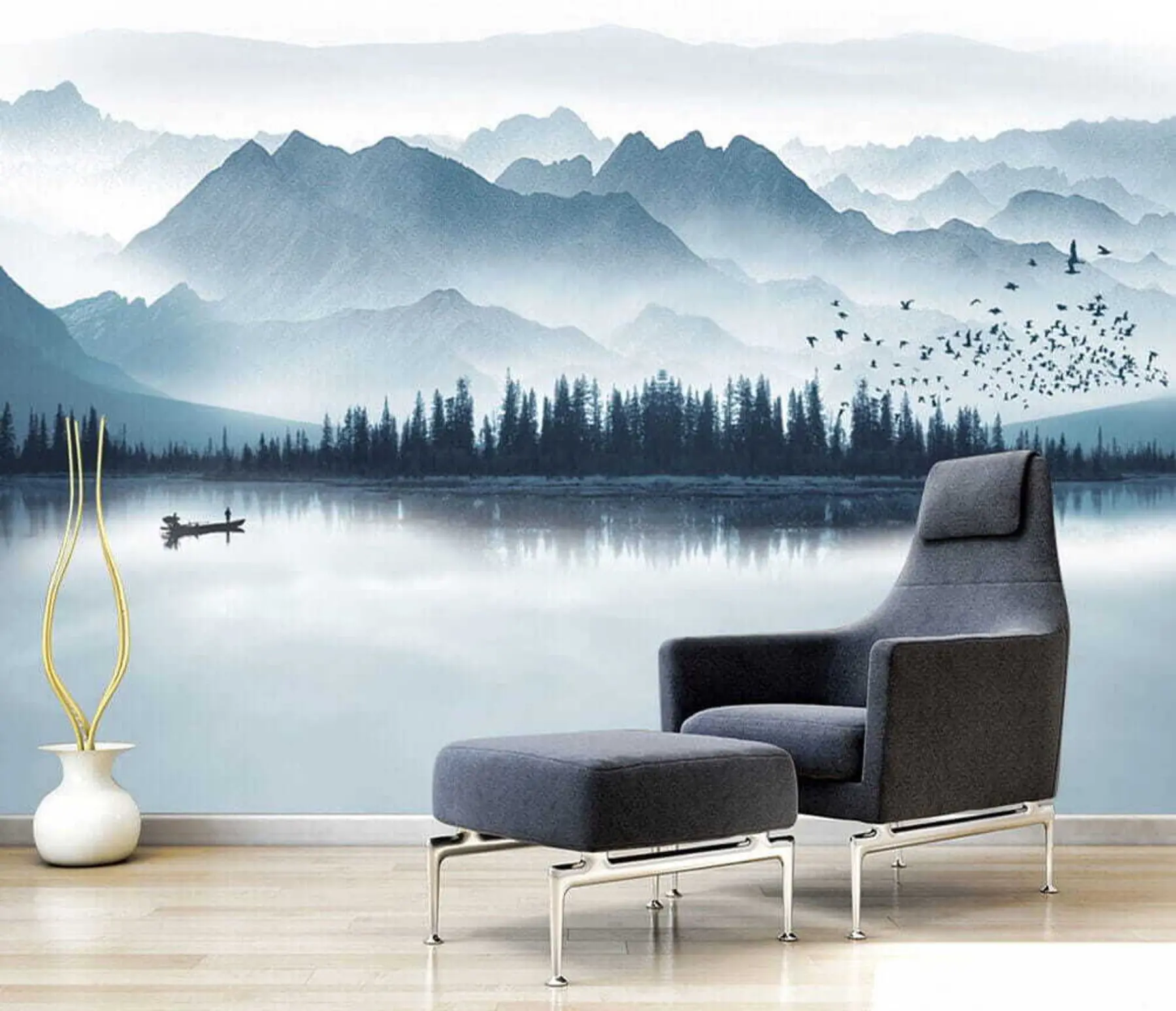 wall murals Моунтаинско језеро u10030