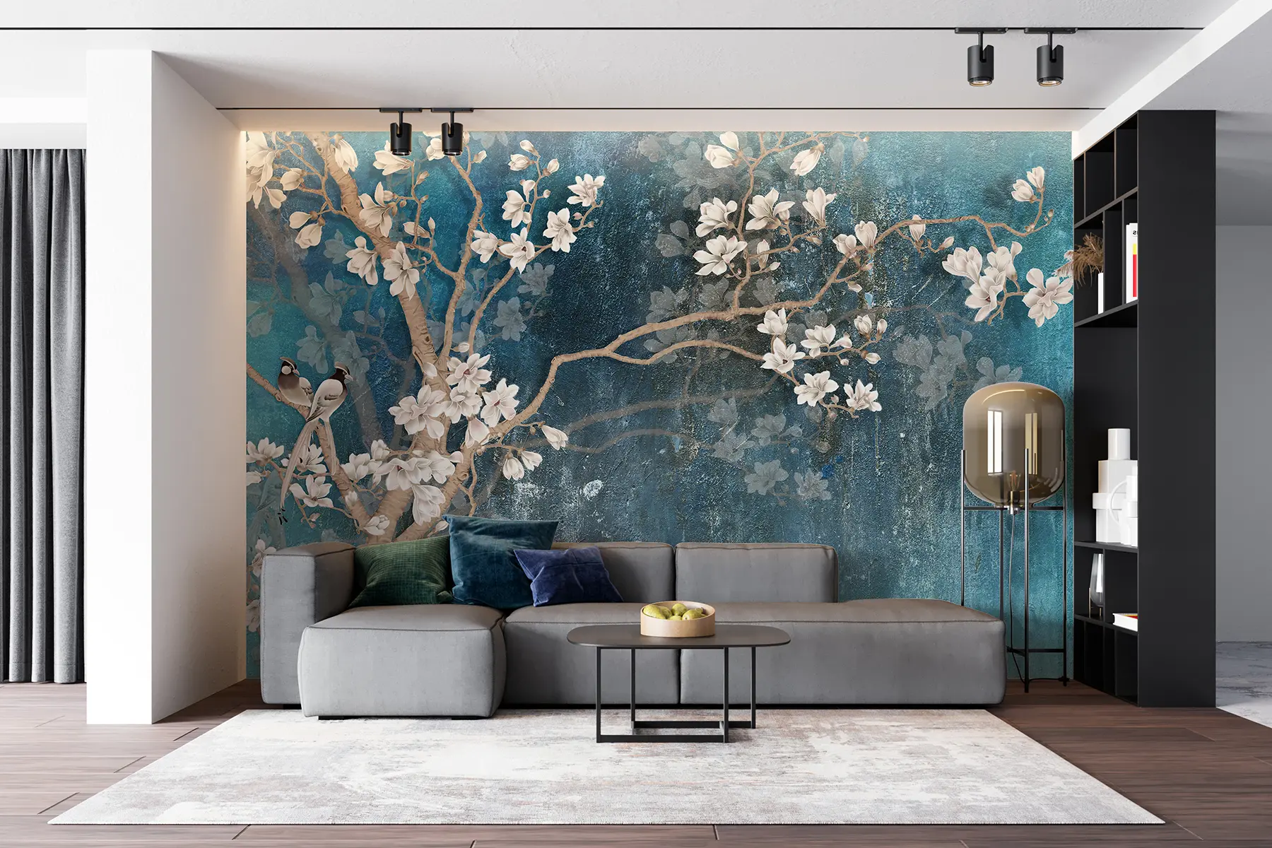wall murals Цвет, вода и подружница u12150