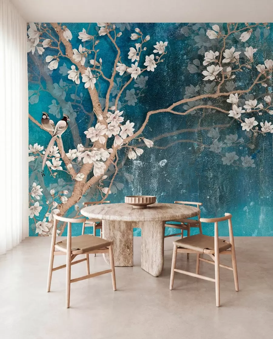 wall murals Цвет, вода и подружница u12150
