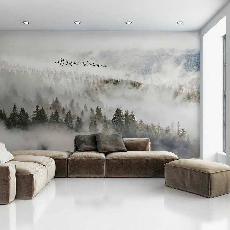 wall murals Облак, небо и планина u13823