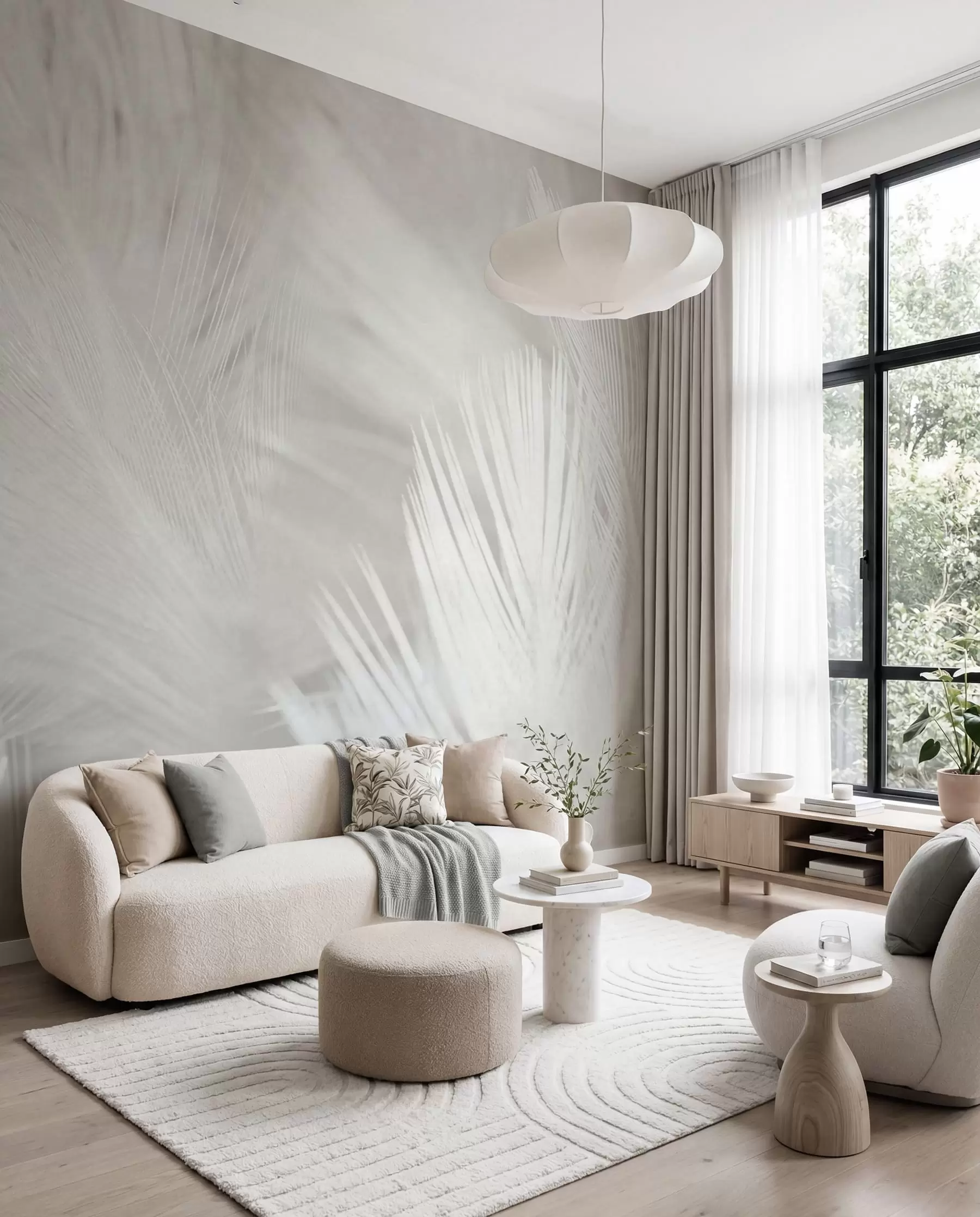 wall murals Perje izbliza u15622