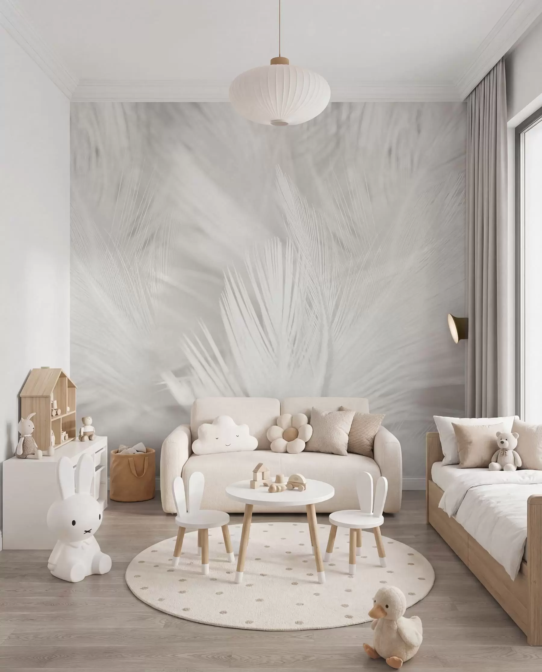 wall murals Perje izbliza u15622