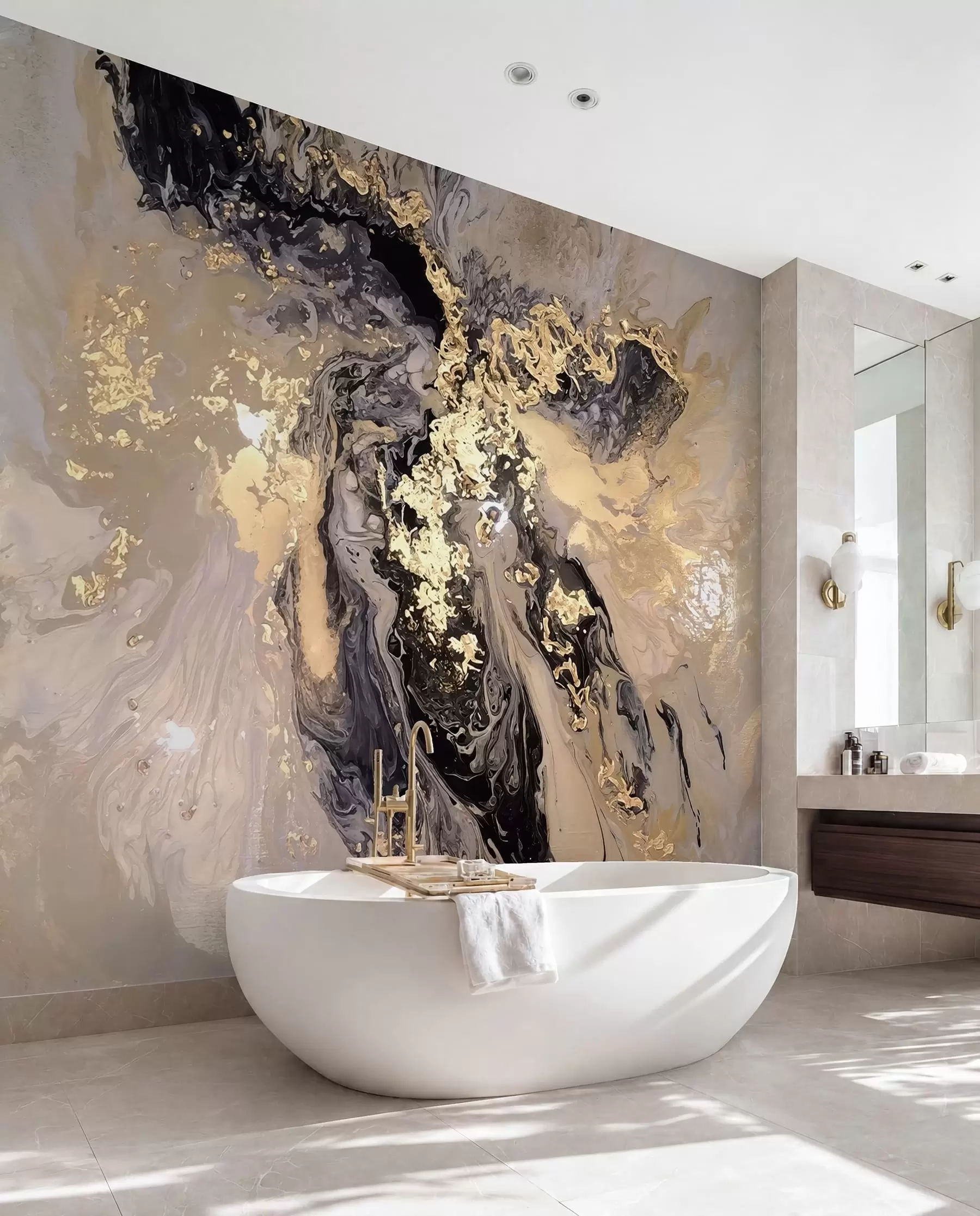 wall murals Апстрактна уметност, течност, течност u16941