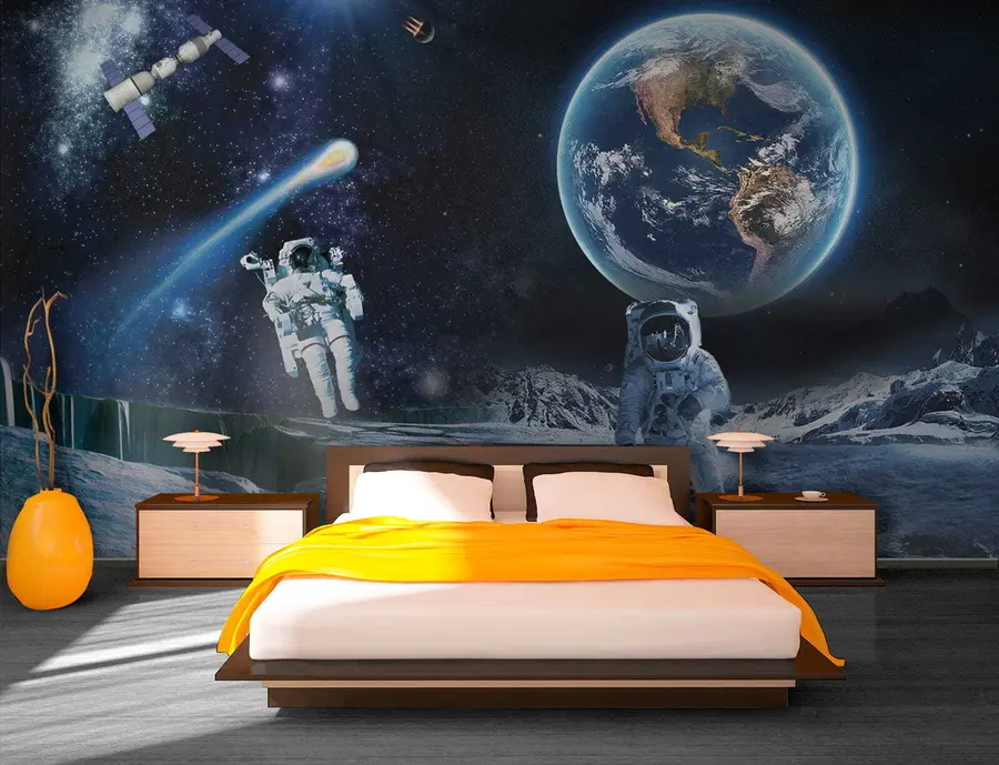 wall murals Астронаути на Месецу u23243