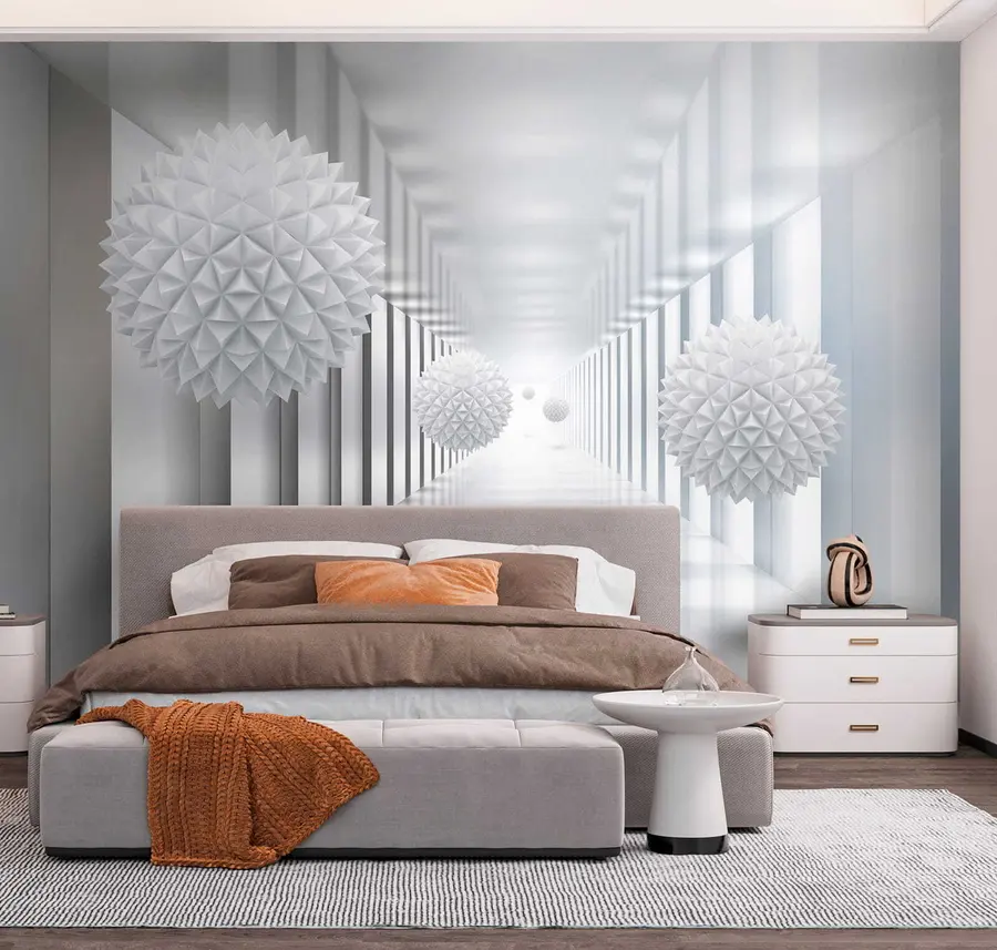 wall murals Куглице у тунелу u24571