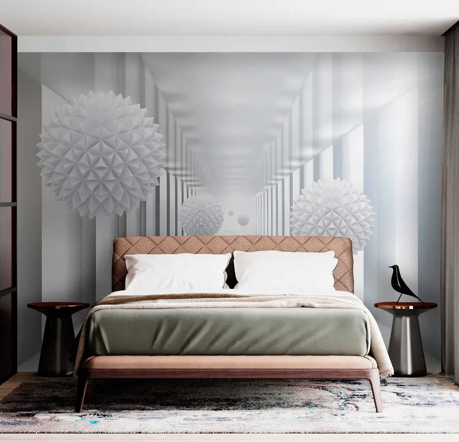 wall murals Куглице у тунелу u24571