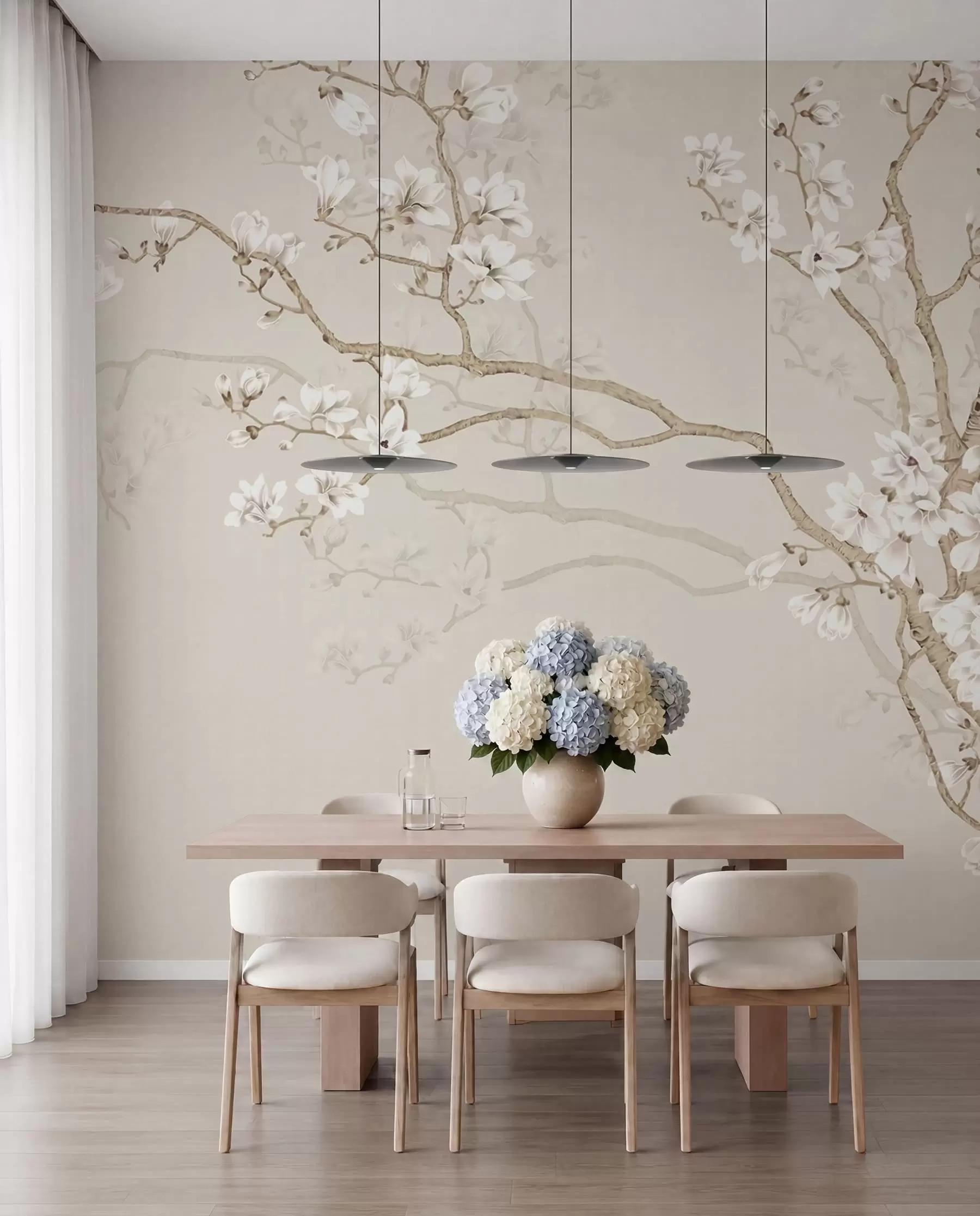 wall murals Ptice među cvjetovima u25842
