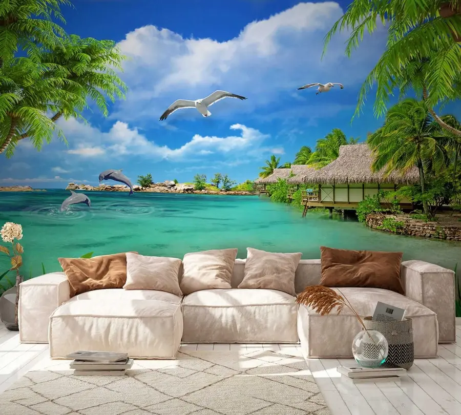 wall murals рајско острво u26969