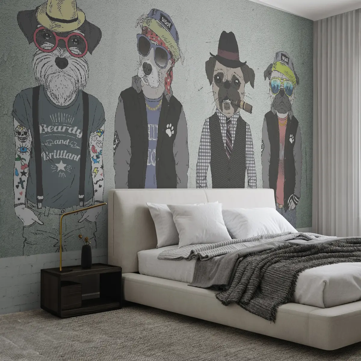 wall murals Шешир, рукав и Федора u28592