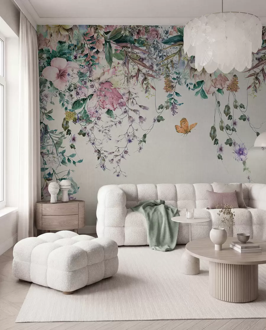 wall murals Girlanda leptira u30601