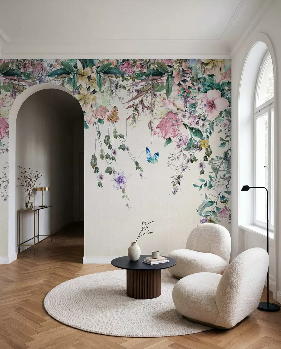 wall murals Girlanda leptira u30601