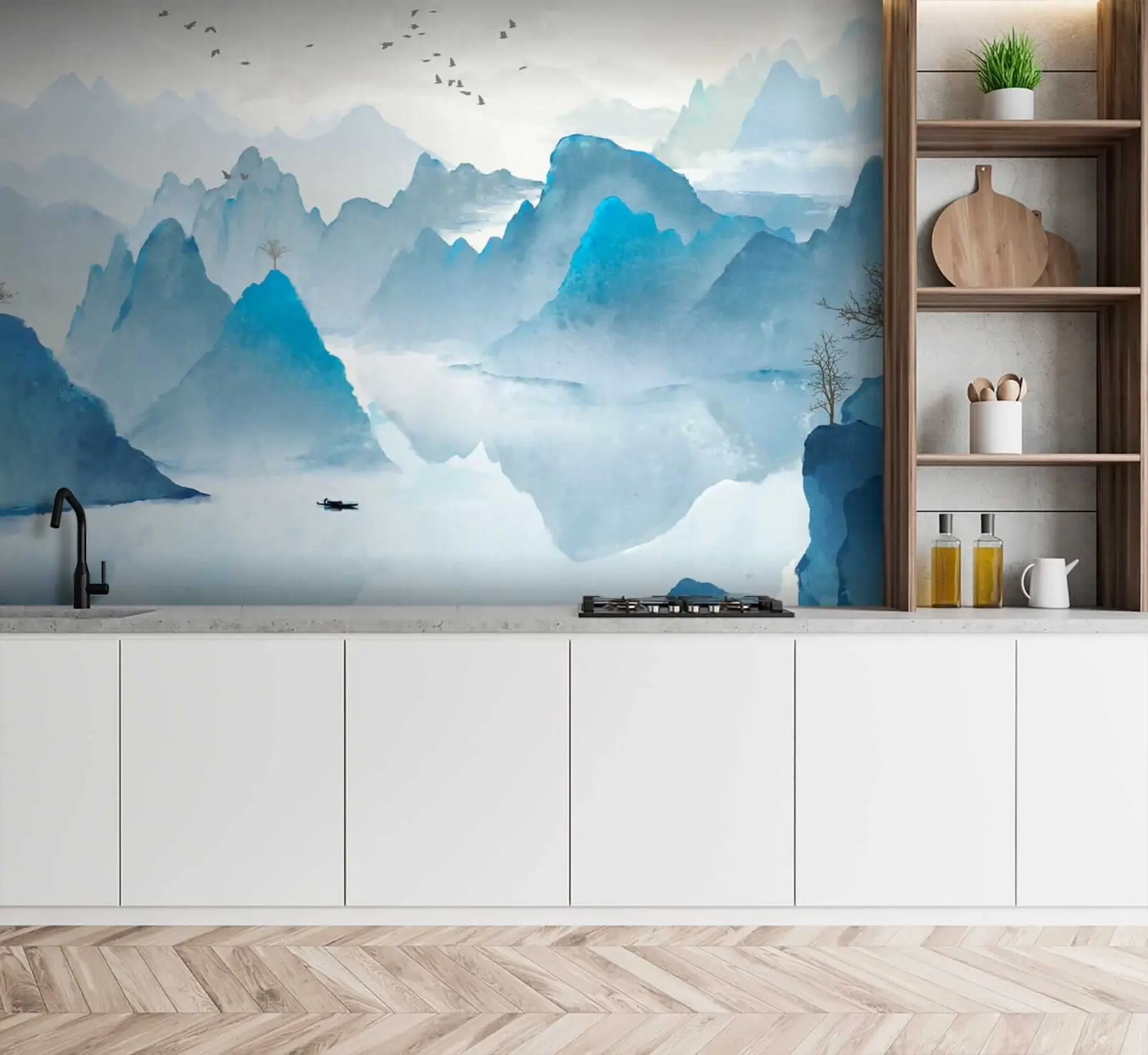 wall murals Плаве планине u32523