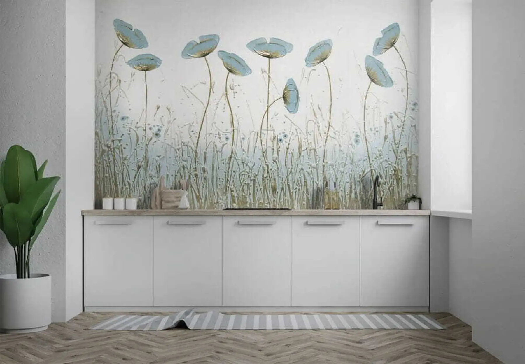 wall murals Почници. Уљане боје u34867