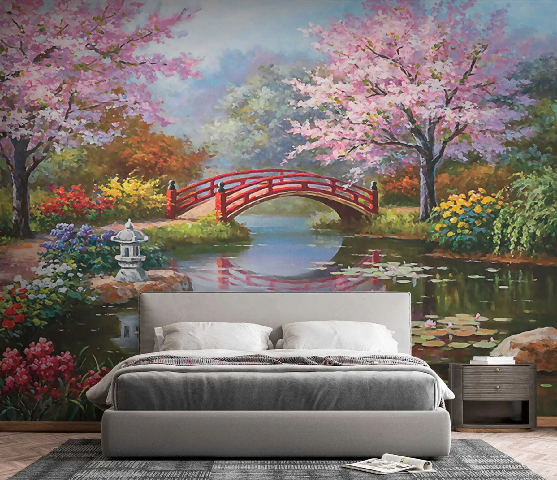 wall murals Јапански врт u35418