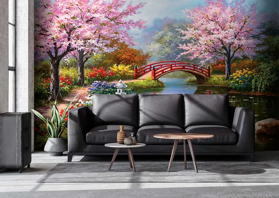 wall murals Јапански врт u35418