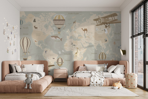 Тапете Дечија карта света, Тапета Дечије, u36066 : uwalls.me