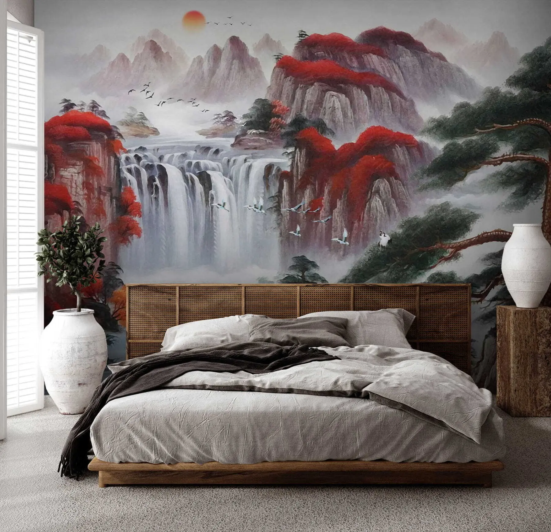 wall murals Водопад јапанских стила u36222