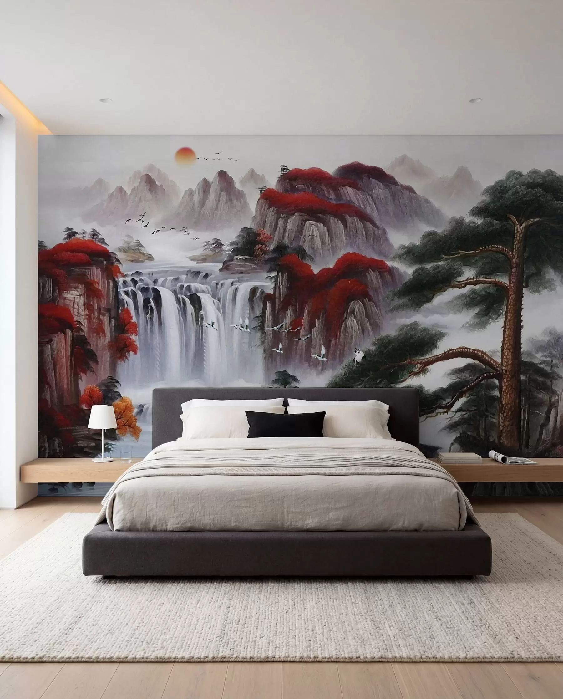 wall murals Водопад јапанских стила u36222
