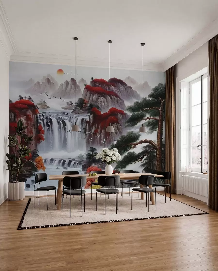 wall murals Водопад јапанских стила u36222