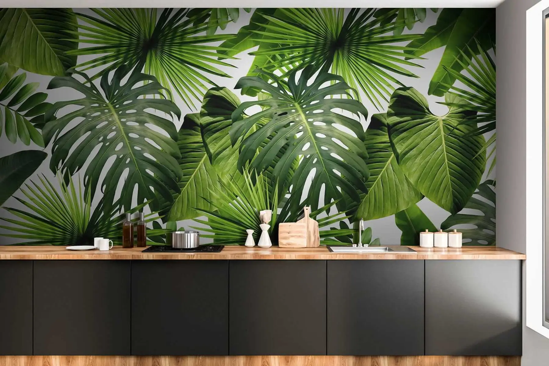 wall murals Тропско зеленило u37767