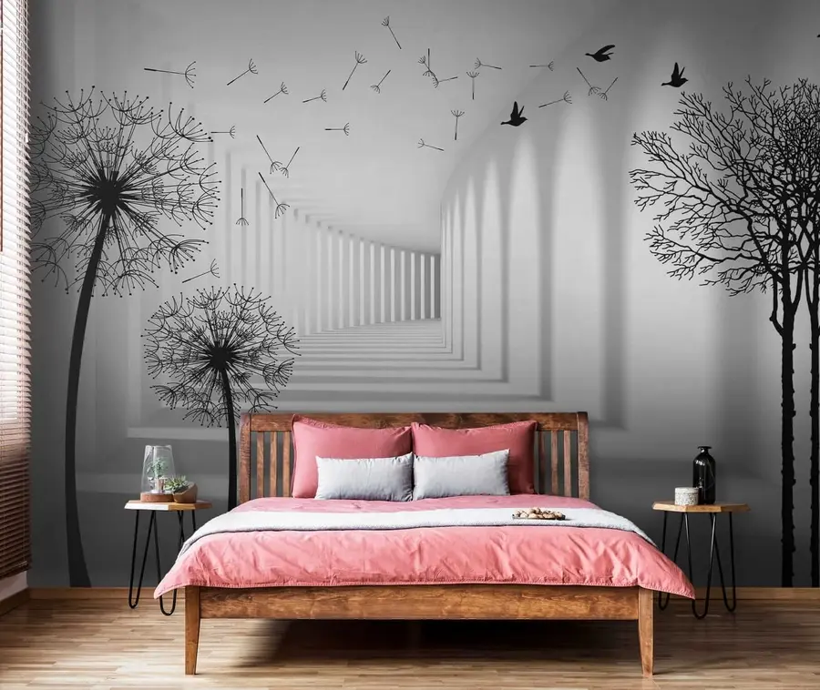 wall murals 3Д тунел и маслачак u37803