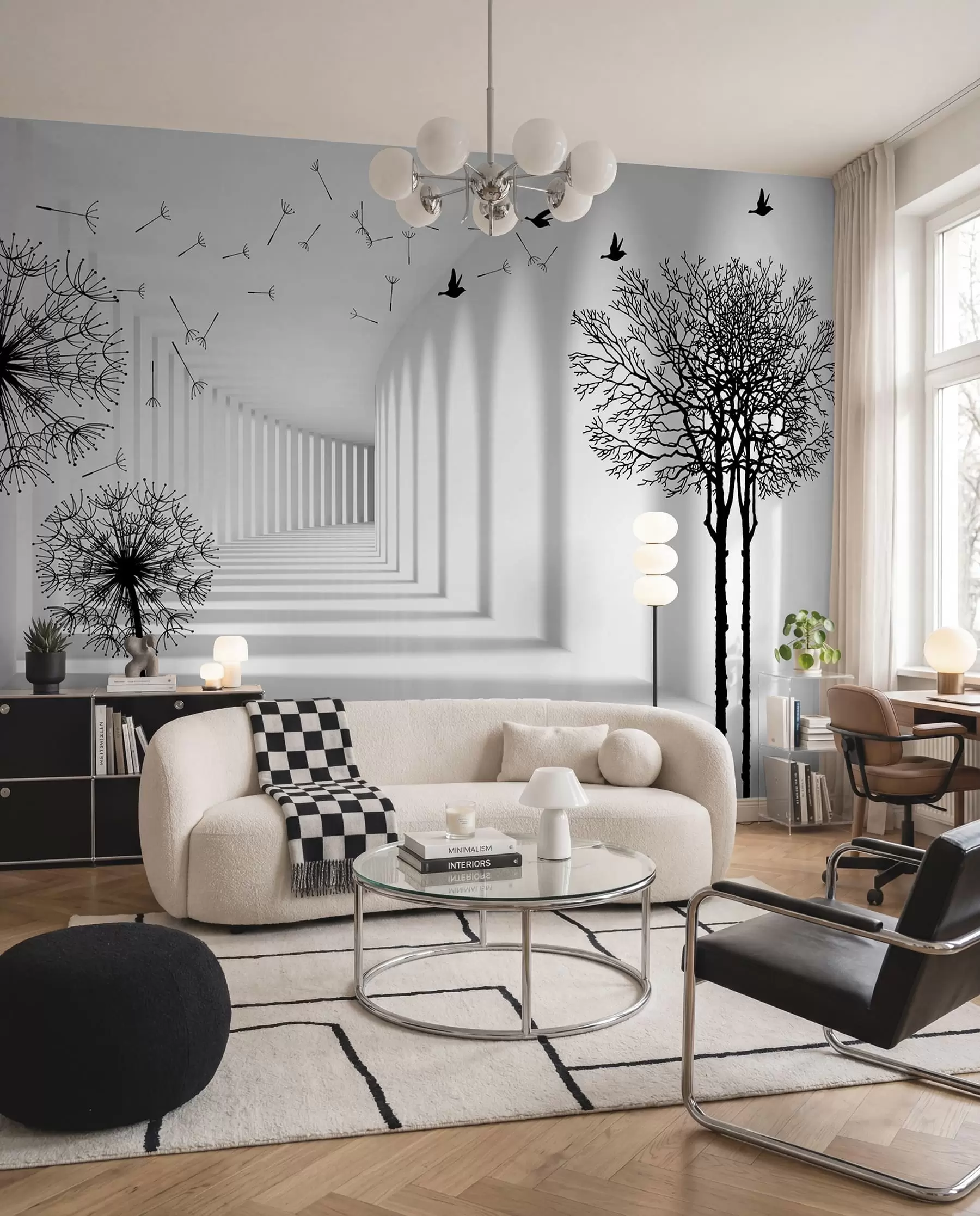 wall murals 3Д тунел и маслачак u37803