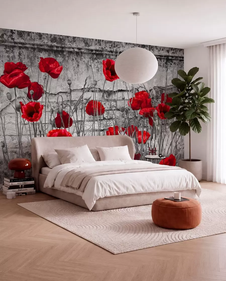 wall murals Цвет, разнобојност и биљка u40552