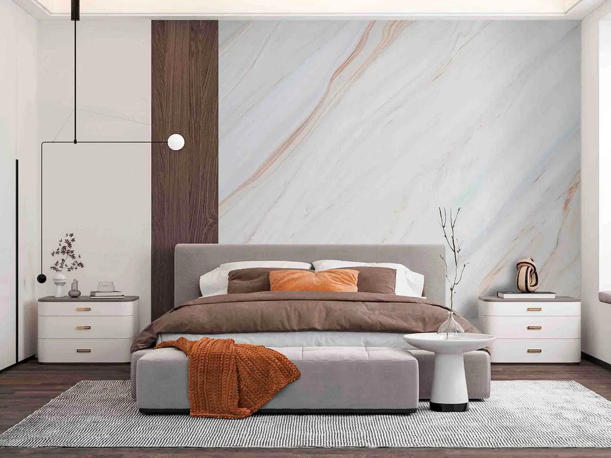 wall murals Светли мермер u41462