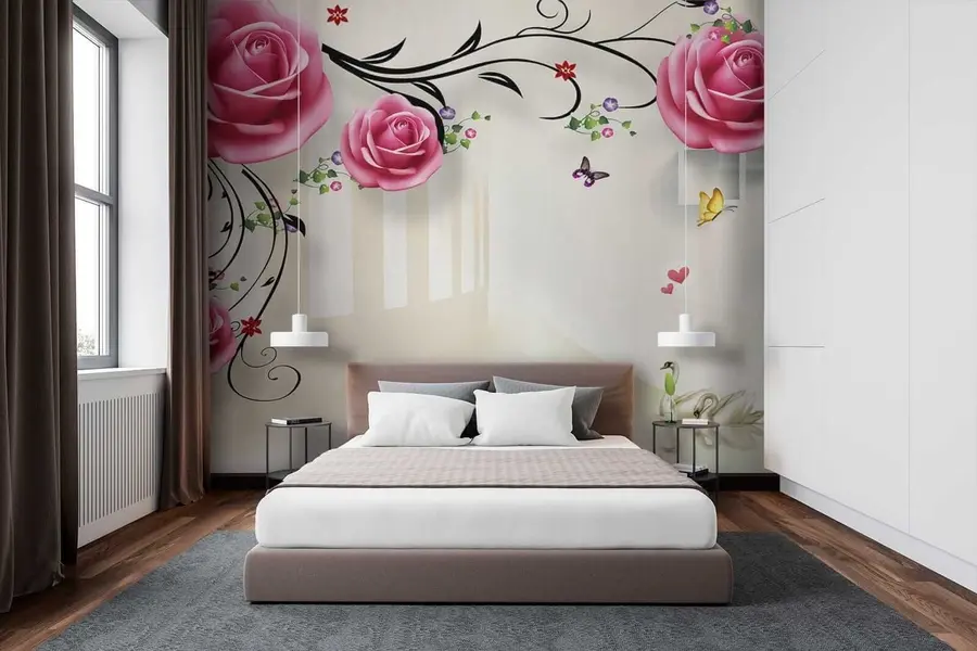 wall murals Руже и лабудови u41708