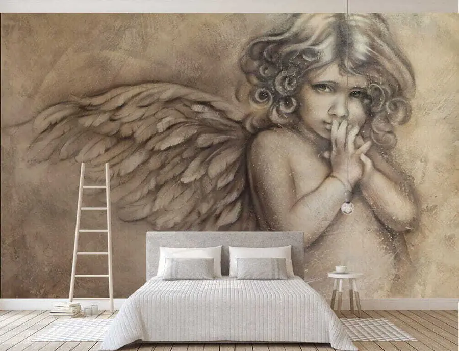 wall murals Замишљен керуб u42552